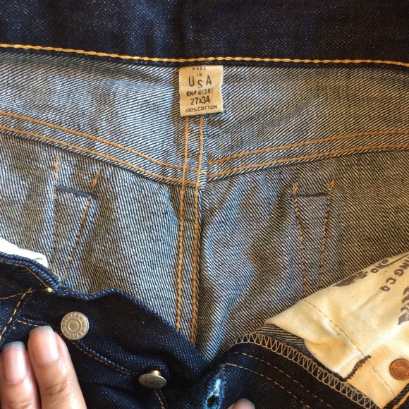 Ralph Lauren Double RL Straight Leg Jeans 27, Pre-owned - Picture 8 of 15